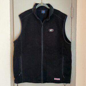 Vineyard Vines UGA Fleece Vest